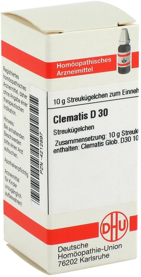 DHU Clematis D30 Globuli