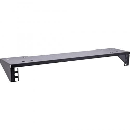 InLine 19" Rack zur Untertisch-Montage, 1HE, schwarz
