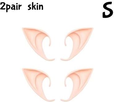 Uplifted Finds Cosplay Angel Elf Silicone Ears Fairy Vampire Costume Prop Accessories 2 Pairs Skin S