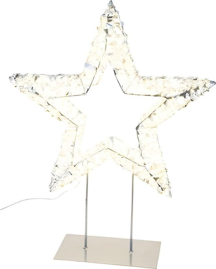 Gehlmann Verlichte Ster met 300 LED in Zilver