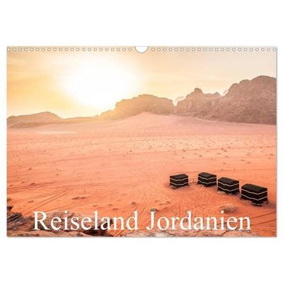 Reiseland Jordanien (Wandkalender 2026 DIN A3 quer), CALVENDO Monatskalender