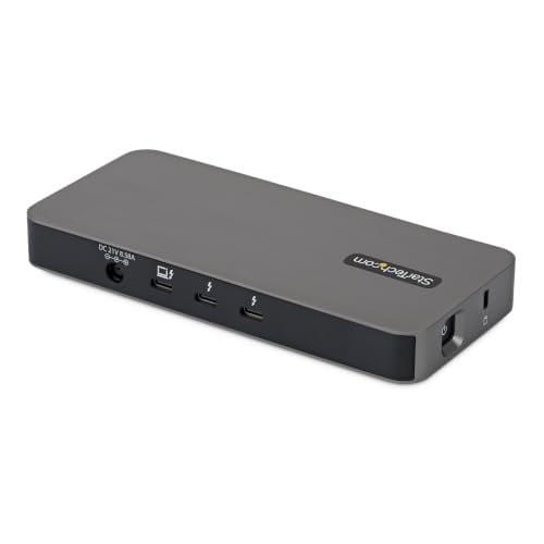 StarTech 4-Port Thunderbolt 5 Hub, 80/120Gbps, 8K 60Hz, USB 3.2 Gen 2 Type-A, Grijs