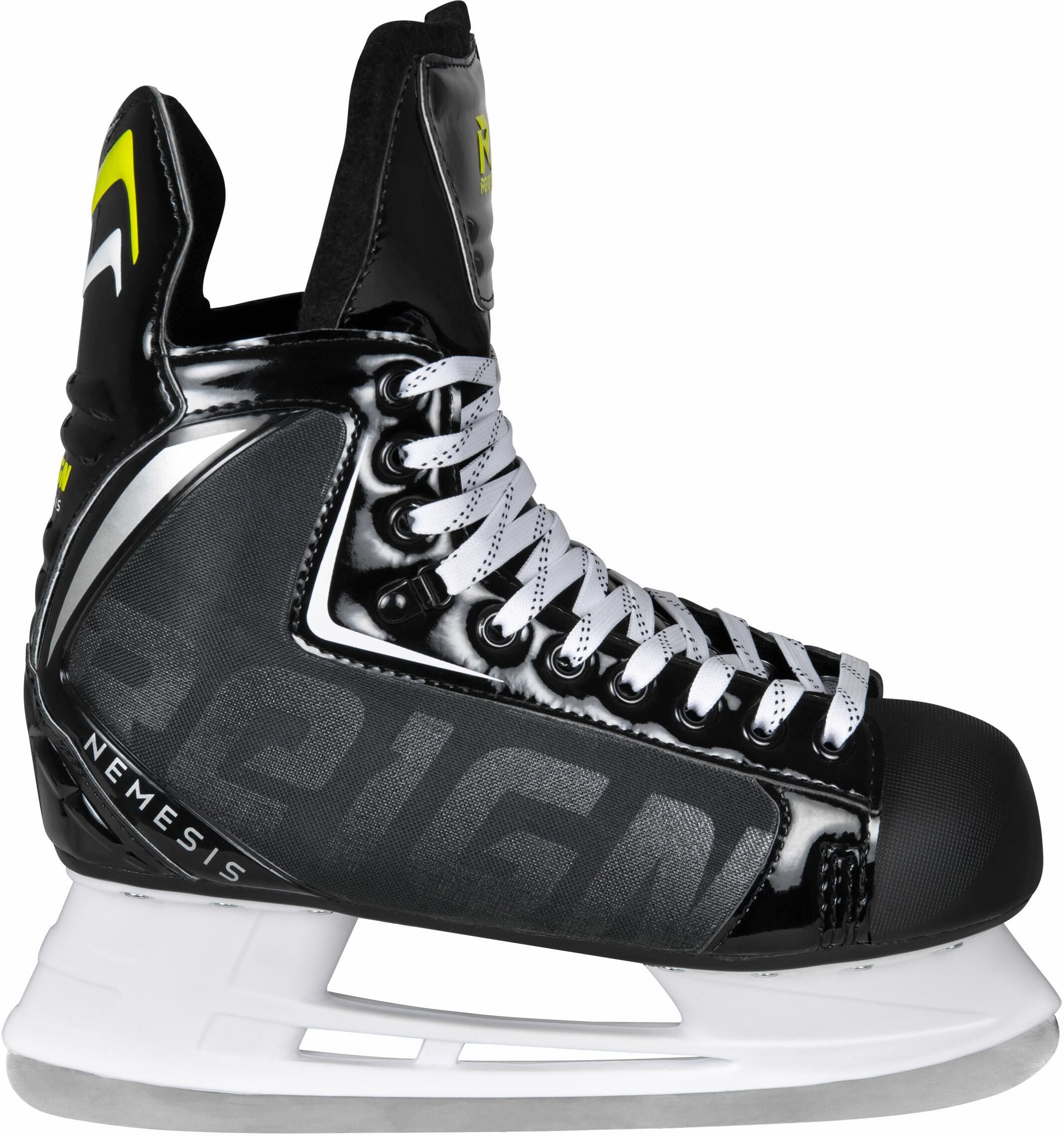Schlittschuhe REIGN "Reign Nemesis" Gr. 38, schwarz, Inlineskates_Rollschuhe, 38 (bis 100 kg), Materialmix, Schlittschuhe schwarz 38 (bis 100 kg)