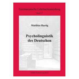 Umbreit Psycholinguistik des Deutschen (Deutsch, Softcover, Matthias Hartig) (69161245)