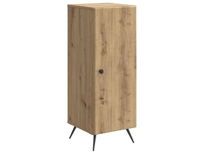 TEKGHUT Sideboard Artisan-Eiche 33 x 34,5 x 90 cm Holzwerkstoff Holzwerkstoff,Artisan-Eiche,verstellbare Regale,Schubladen,Türen,Esszimmer,Wohnzimmer,Flur,schlankes Design