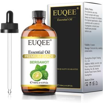 On Spot Shop Essential Oils Set, Lavender Rose With Glass Dropper For Humidifier, Candle Making, Relaxation bergamot 118ml