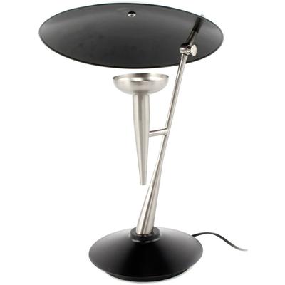 KAYOOM Tischleuchte "Tischlampe Flyer 125", schwarz (silber, schwarz), 1, H: 50cm, 1 Stk., Leuchten, minimalistisch, modern, harmonisch, Tischleuchte