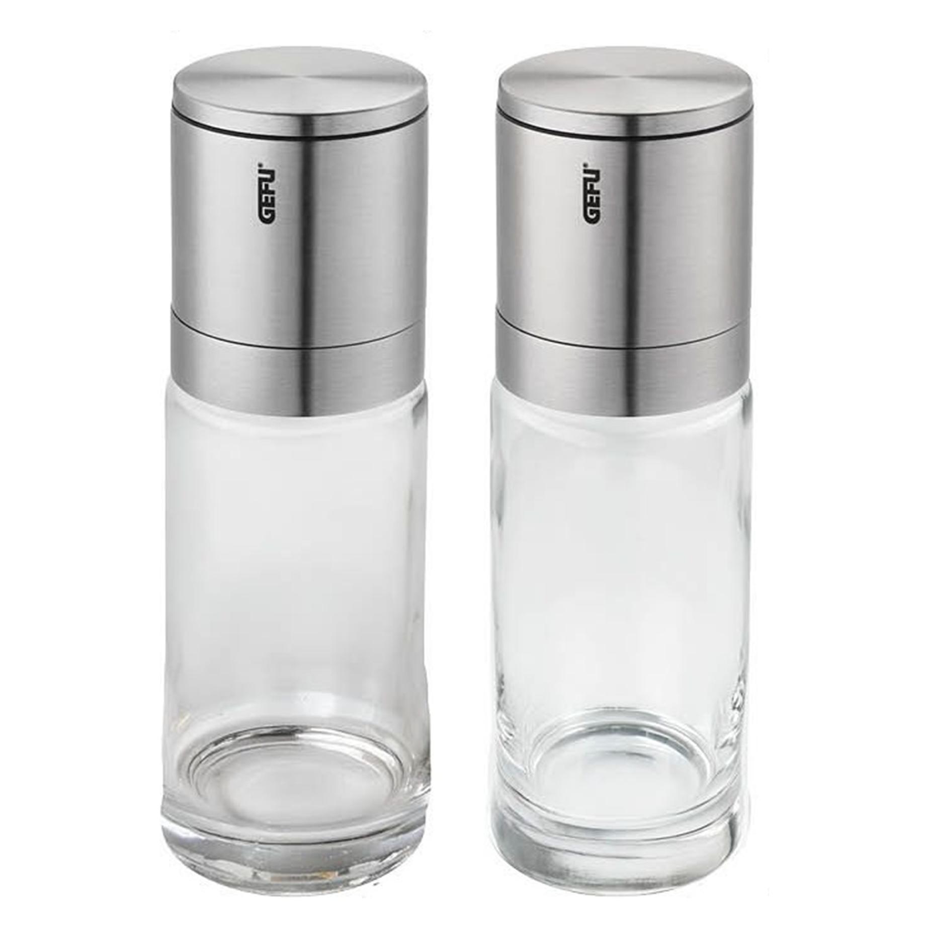 GEFU Salz- und Pfeffermühle LAMOLA, 2 Stück (Pfeffer, Salz) (89578)