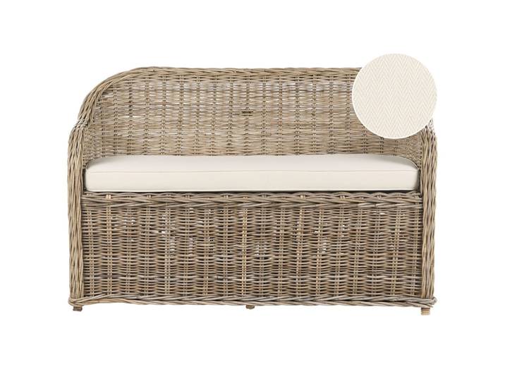 GARTENSOFA 2-Sitzer Naturfarben Susua