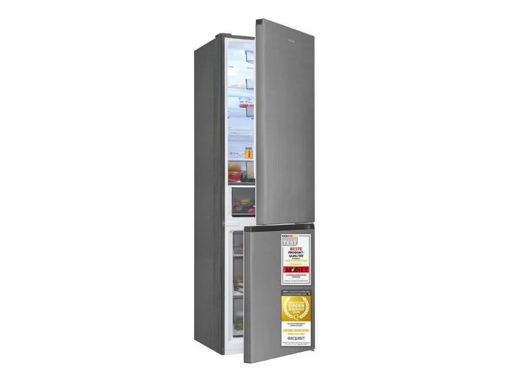 exquisit Kühl-/Gefrierkombination KGC5380-115-NF-040C, 200,5 cm hoch, 59,5 cm breit