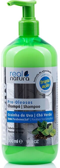 Real Natura Champú Sin Sal Cabello Graso 500 ml