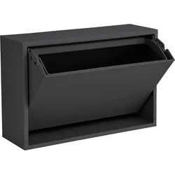 ReCollector Mini Box Wandschrank, schwarz