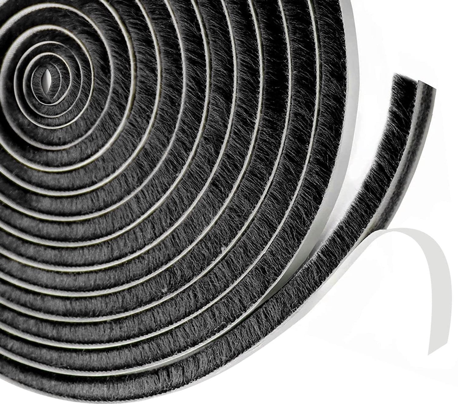 Zelfklevende Brush Seal voor deuren en vensters, 6 meter
