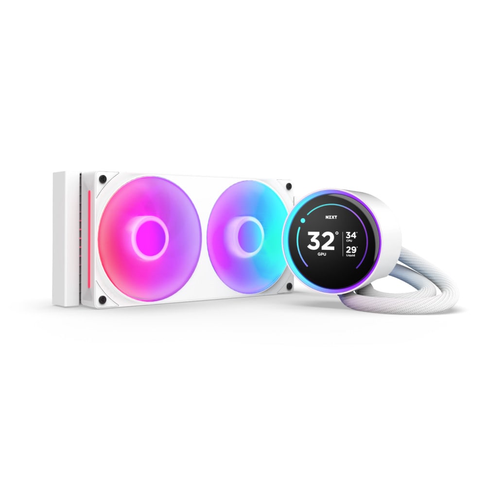 NZXT Kraken Elite 240 RGB (2024) AIO- Wasserkühlung Weiß RL-KR24E-W2