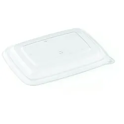 MONOUSO - Deckel aus Plastik PET für Behälter 23x16,5cm (300 Stück)