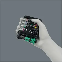 Wera, Bits, Tool-Check Modular Imperial 1 (Innensechskant, Innenvierkant, Schraubschlitz)