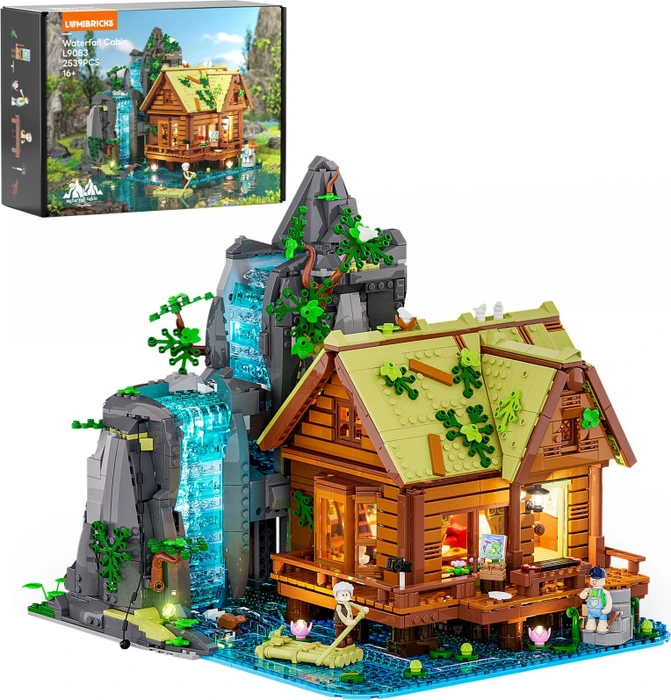 Lumibricks Wasserfallhütte