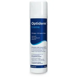 Optiderm Creme im Spender bei Juckreiz und trockener Haut 200 g