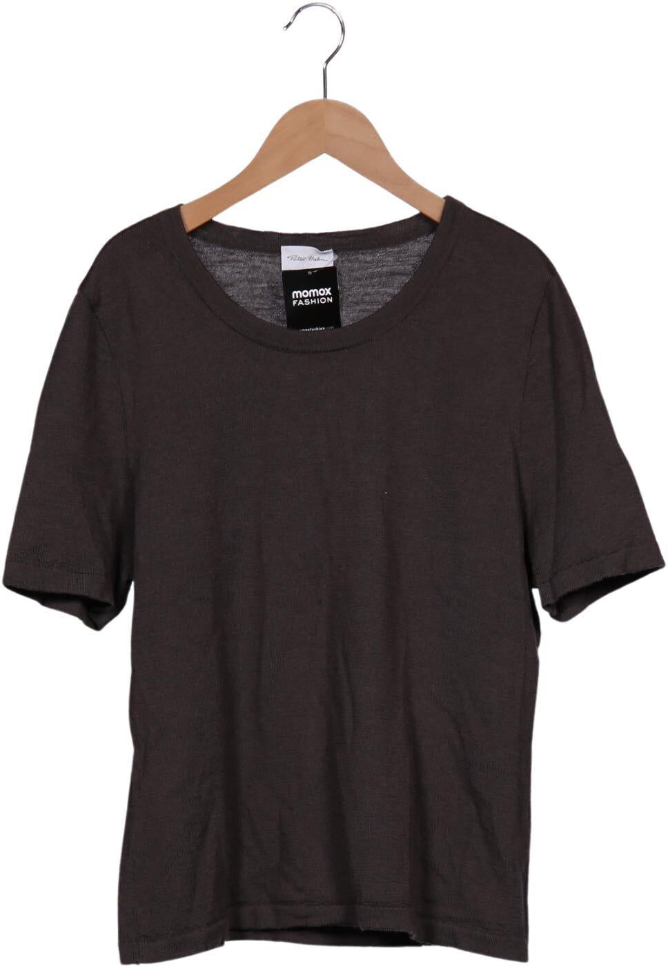 Peter Hahn Damen Pullover, Grau, Gr. L, Wolle - Second Hand