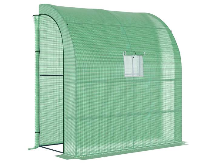 Serre miniature Outsunny avec 3 étagères 200X100X215 cm
