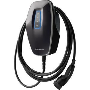Mennekes Wallbox Amtron 4Business 760 11, schwarz, ME-Zähler, 7,5 m Kabel, Typ 2, RFID, 400V / 16A / 11kW