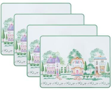 "Lenox Spice Village Cork Placemats, Set of 4 - 12"" W x 16""L"