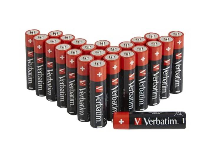 Verbatim AAA-alkalinebatterijen 1,5 V (AAA LR03 Micro) - Aantal: 20