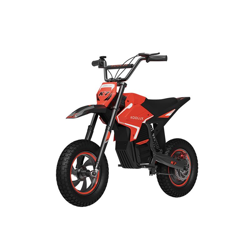 GigaBlue K7 JuniorCross - Elektro-Kindermotorrad 400W Motor, 12 Zoll | 3 Fahrstufen | Rot, Blau oder Gelb