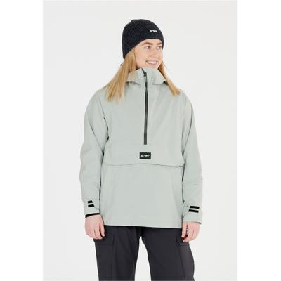 Skijacke SLOPE "Ruki", Damen, Gr. XS, grau, 100% Polyester, unifarben, normal, ohne Ausschnitt, Jacken Skijacke, mit einer Wassersäule von 15.000 mm