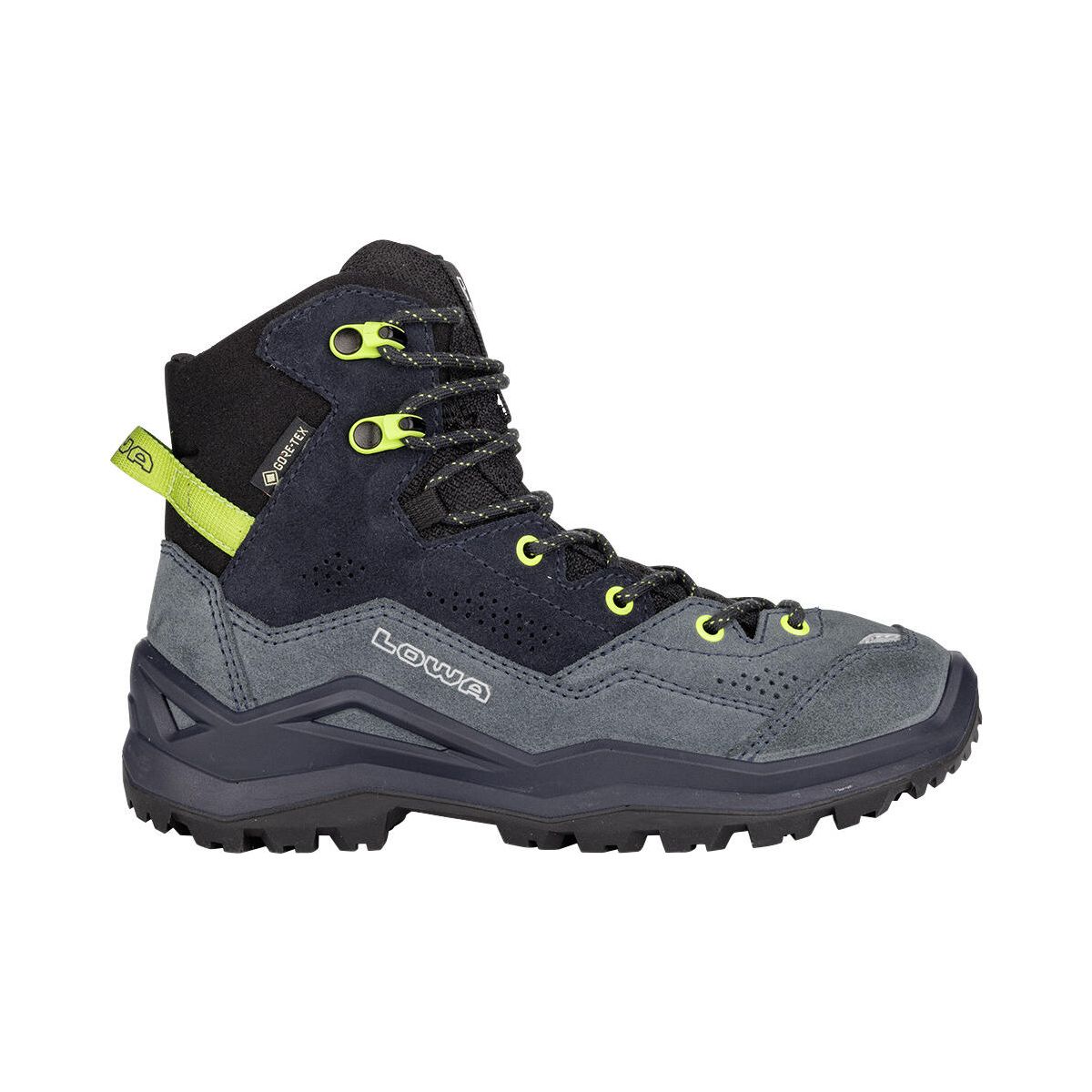 Lowa Wandax GTX Mid JR dunkelperol/limone (7502) 33 641650-7502-33