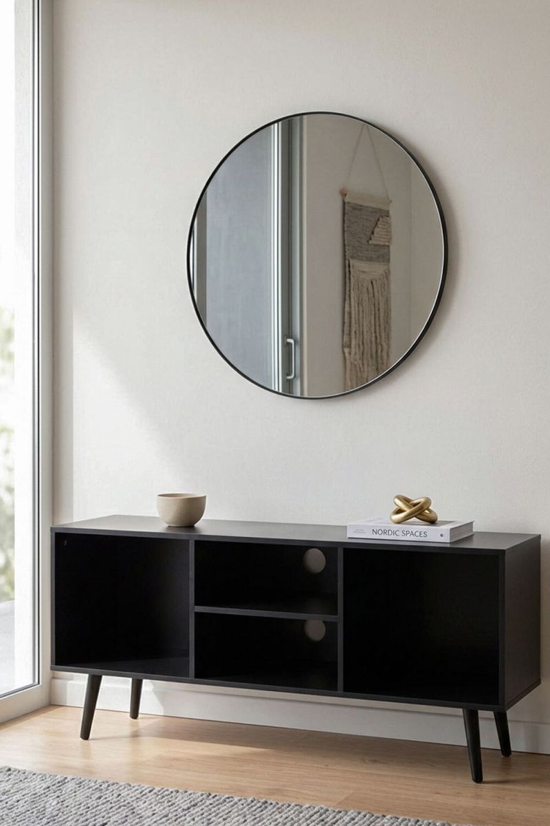 RegalosMiguel Mueble Auxiliar Lins - Negro