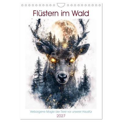 Flüstern im Wald (Wandkalender 2027 DIN A4 hoch), CALVENDO Monatskalender
