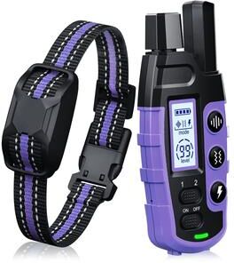 Uplifted Goods Electric Dog Training Collar purple 1 Collar