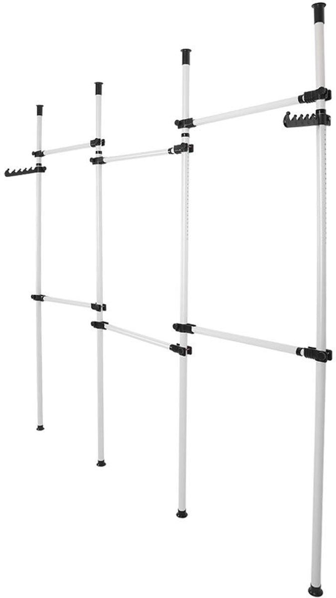 Dailygoods Telescopisch Kledingrek - Hoogte Verstelbaar