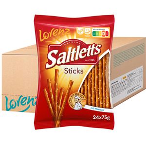 Lorenz Salzstangen Saltletts Sticks, Classic, je 75 g, 24 Beutel