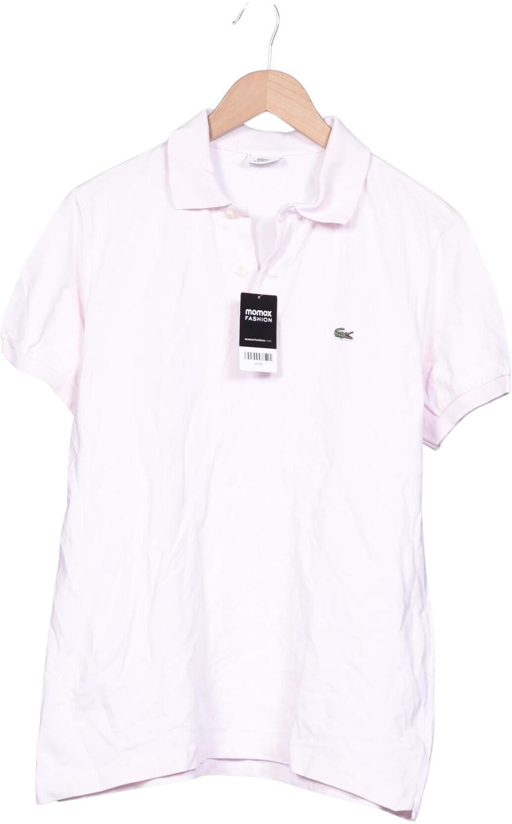 Lacoste Herren Poloshirt, Pink, Gr. L (Lacoste 5), Baumwolle - Second Hand