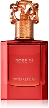 Swiss Arabian Rose 01 extrato de perfume unissexo 50 ml. Rose 01
