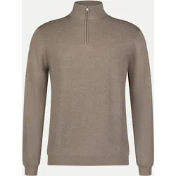 Langarm Strickpullover Beige XXL