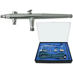 Helloshop26 - Professionelle Airbrush Typ 186k ​​mit Doppelfunktion/0,3/0,5/0,8 Nadeln 16_0000801