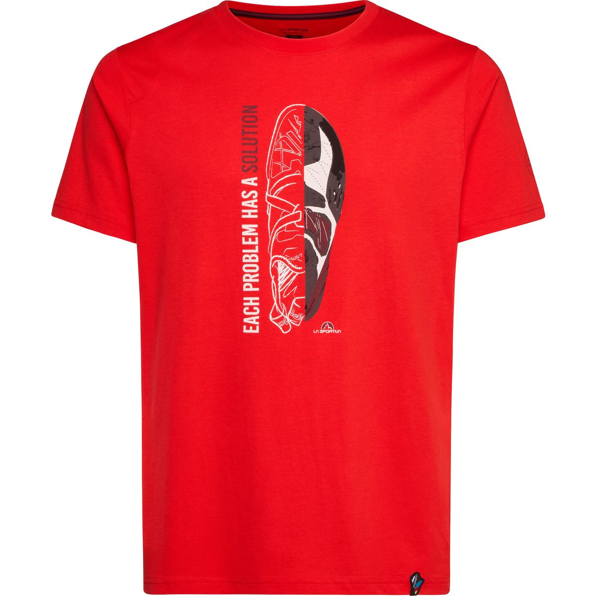La Sportiva Solution T-shirt Men mountain red (R24R24) M ZACT175R24R24M