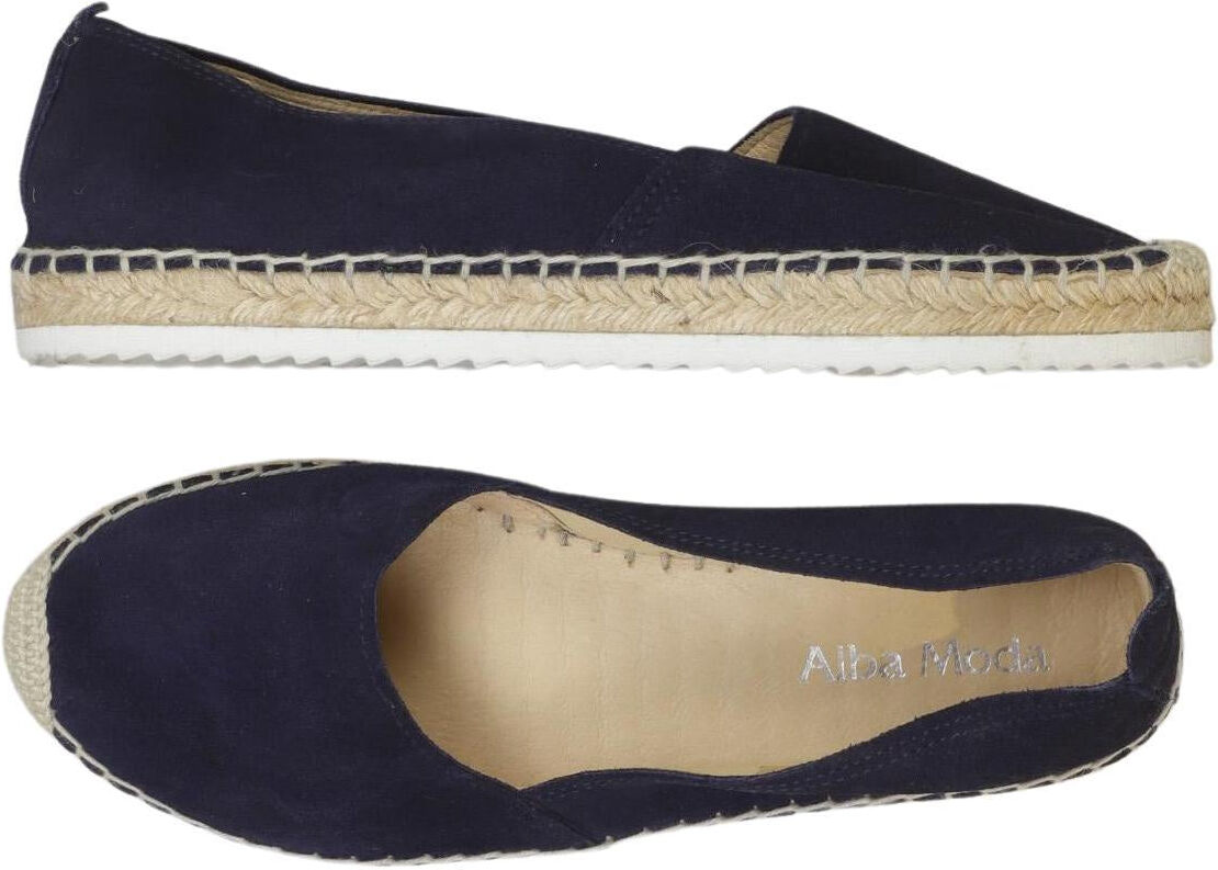 Alba Moda Damen Halbschuh, Marineblau, Gr. EU 39, kein / Etikett - Second Hand