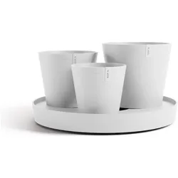 Ecopots, Blumentopf, Dubai er Blumentopf - L 56,5 cm x H 30,7 cm - Innen- und Aussenbereich (56.50 x 30.70 cm)