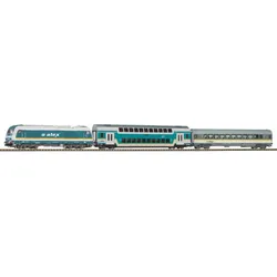 PIKO 57139 H0 Start-Set mit Bettung Herkules "Alex" mit 2 Personenwagen, ALEX, Ep. VI