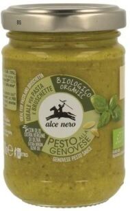 Ahead Alce Nero Pesto Genovés con Albahaca 130 gr