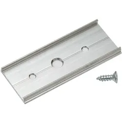 Brumberg 53004000 Verbindungsstück 180°, inkl. Bohrung 4,5 mm, aluminium roh