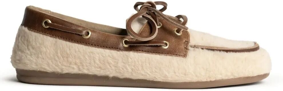Posa Chaussures Bateau Alpina Beige 36