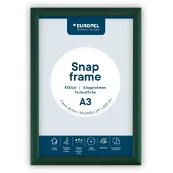 Klapprahmen Europel A3 25mm grün, 355082