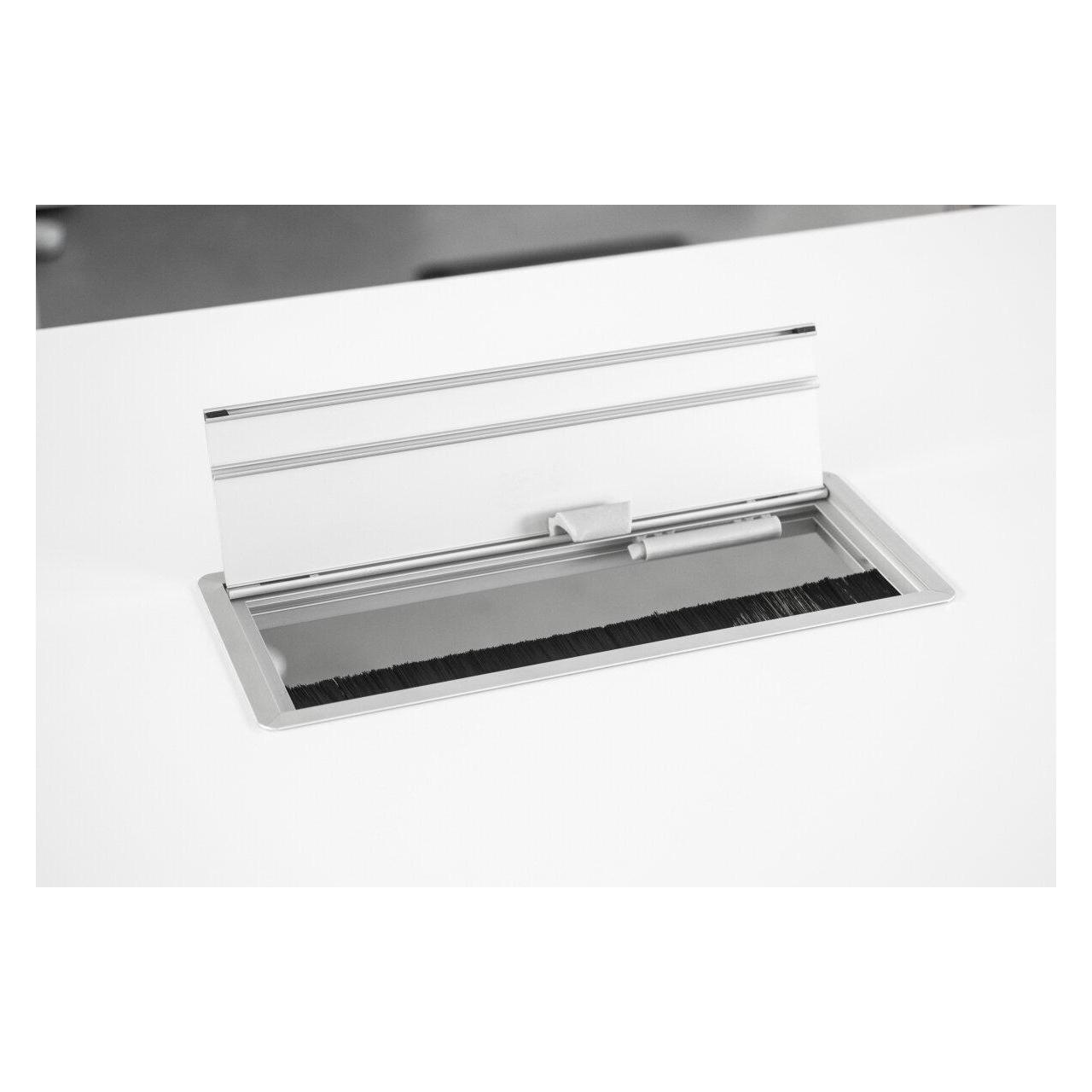 Hammerbacher Kabelklappe VELKL (Kabeldurchlass, 30 cm) (ELKL30/S)