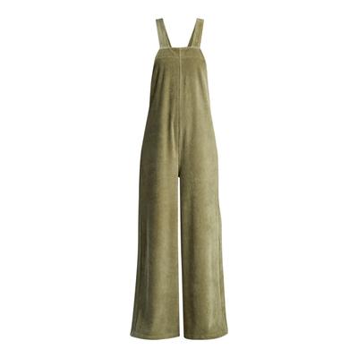 Overall ROXY "Best Daze", Damen, Gr. S, US-Größen, olivgrün, Obermaterial: 68% Baumwolle, 30% Polyester, 2% Elasthan., Overalls Overall