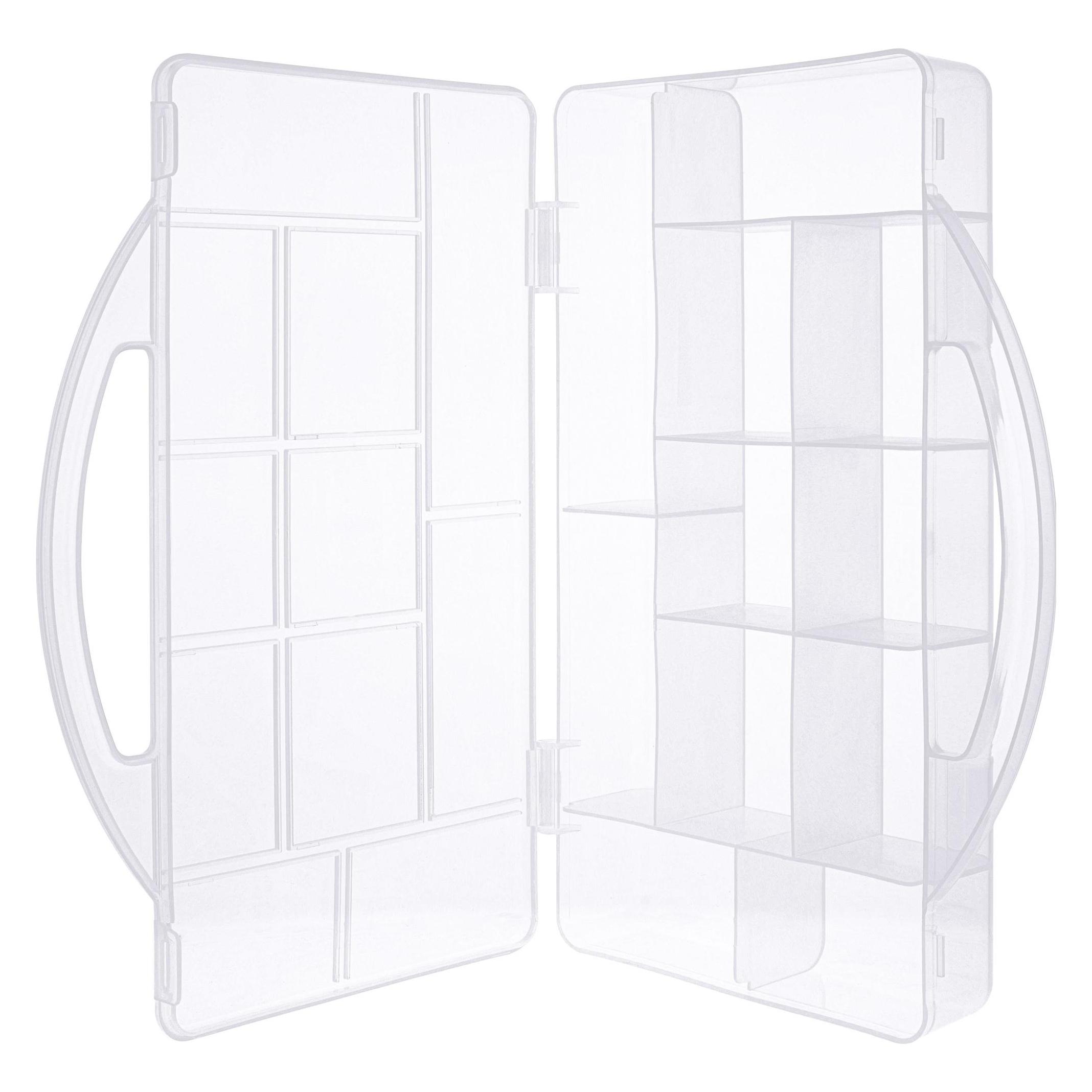 InLine Kleinteilebox, 11 Fächer, Abmessungen: 271x186x40mm, weiss (43009N)